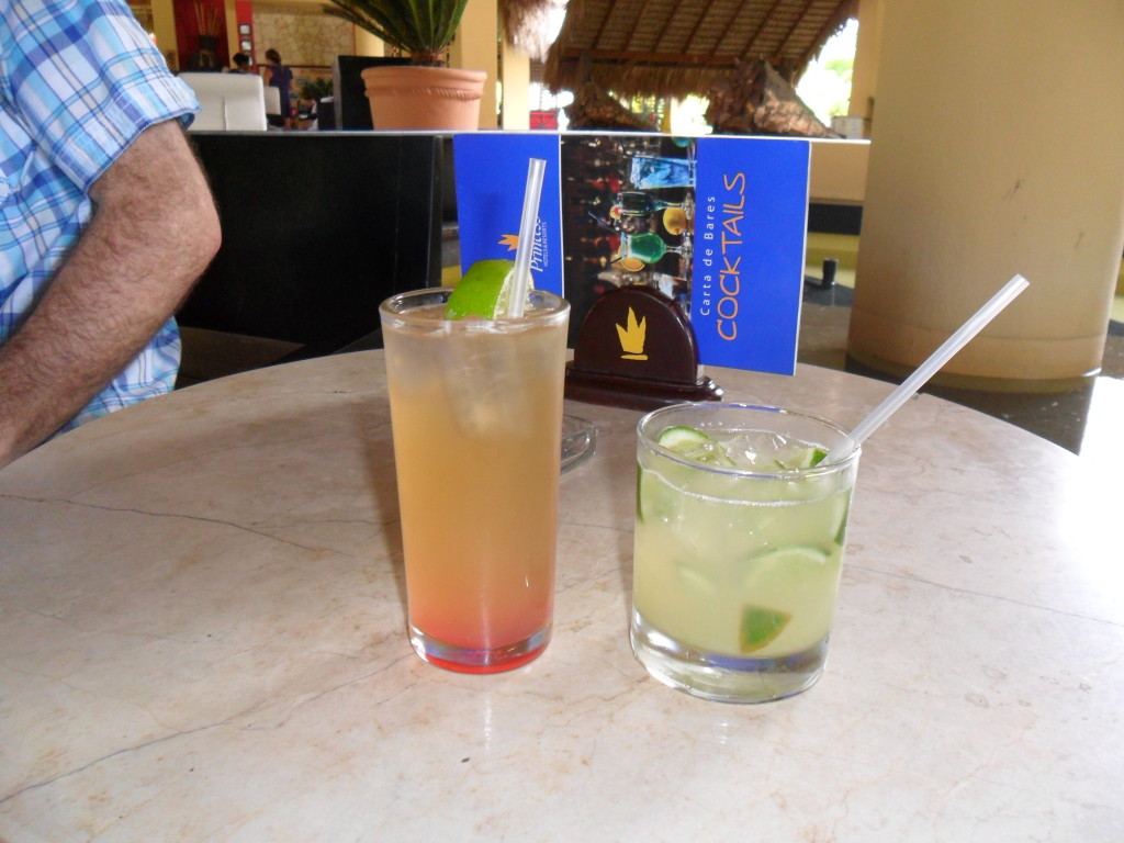 tropical drinks in punta cana